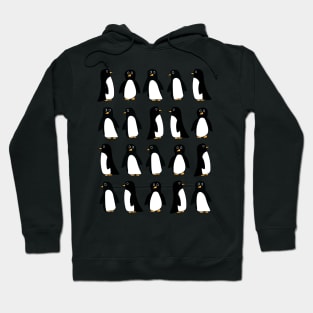 Penguins in a row Hoodie